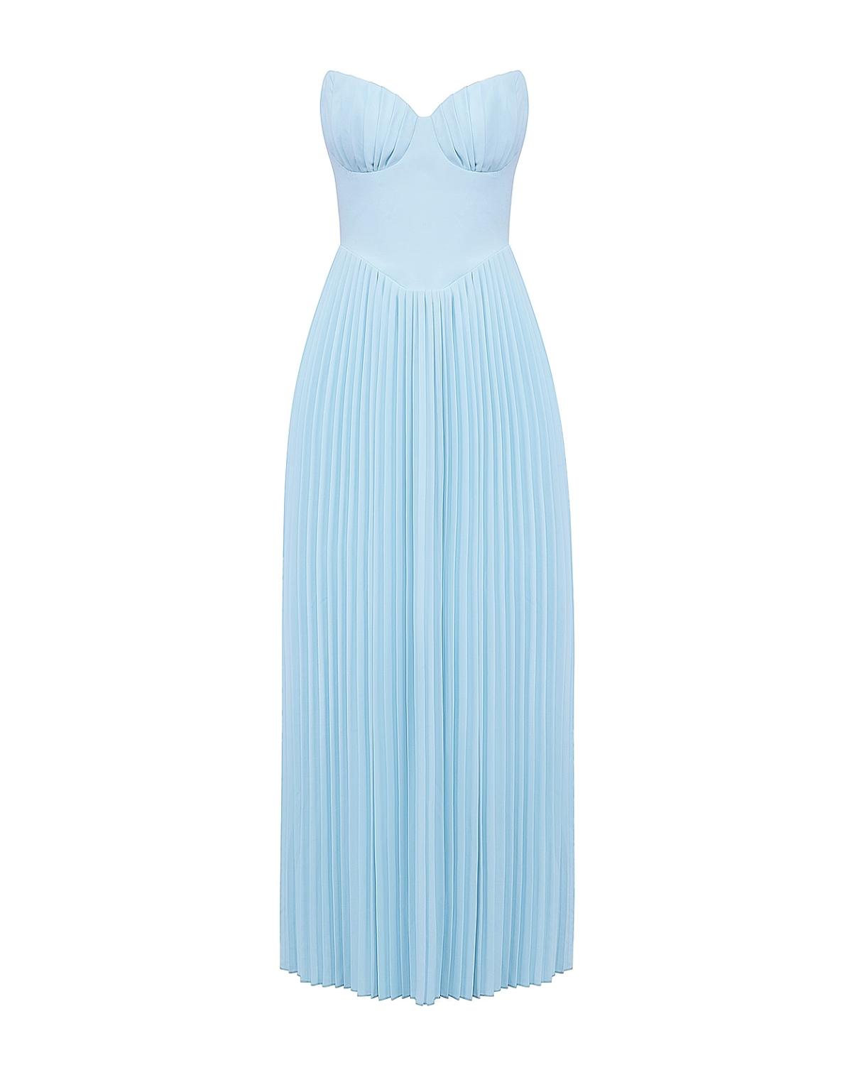 Synda | Robe longue avec corsage en coquillage