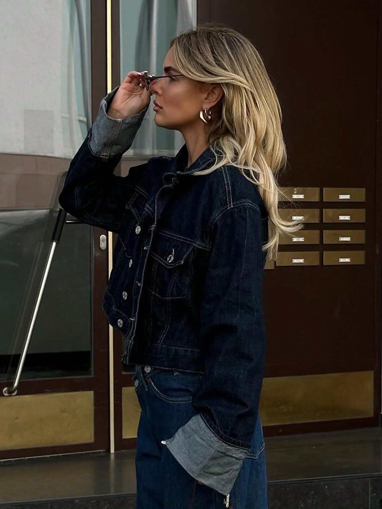 Meadow | Veste à manches longues roulées