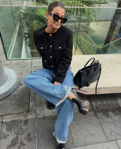 Megan | Veste courte vintage