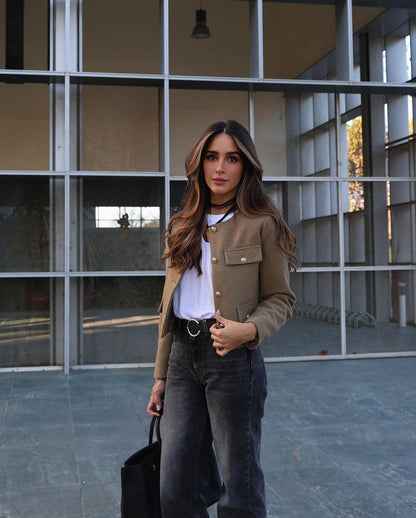 Megan | Veste courte vintage