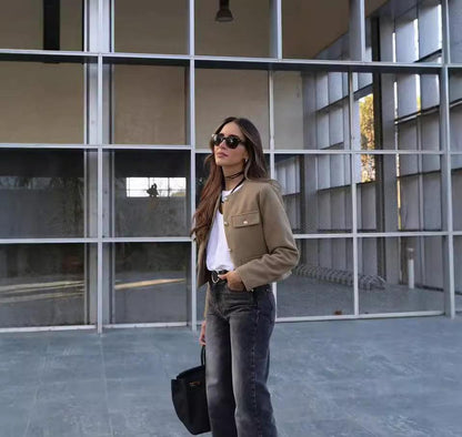 Megan | Veste courte vintage