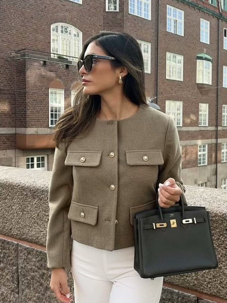 Megan | Veste courte vintage