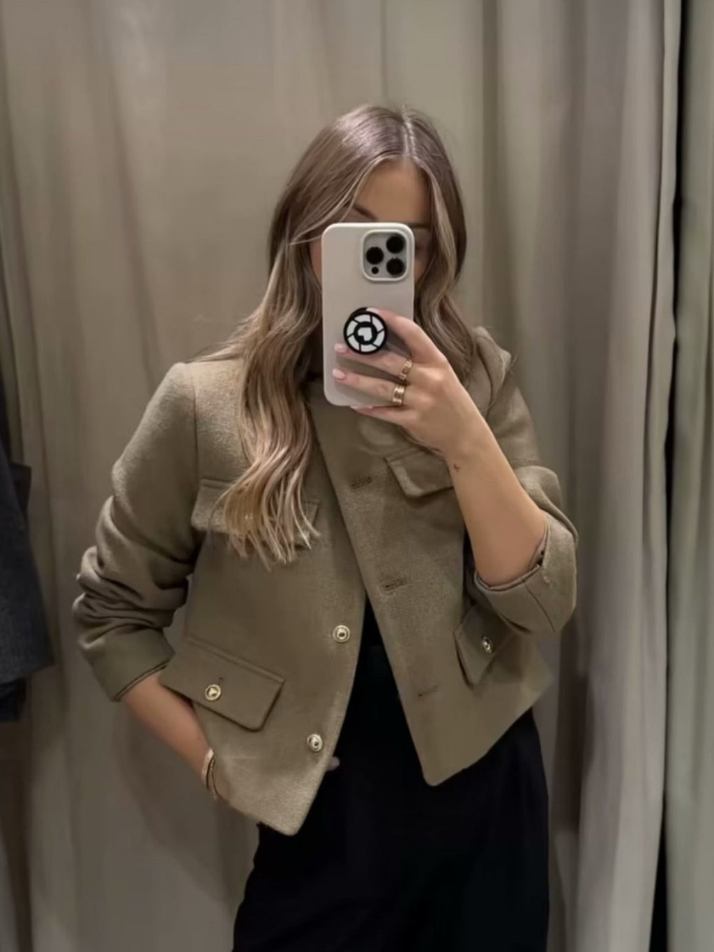 Megan | Veste courte vintage