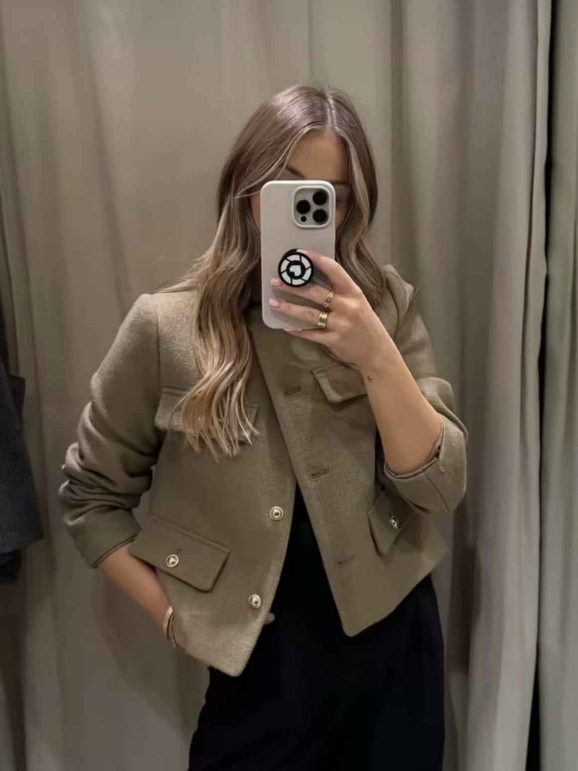 Megan | Veste courte vintage