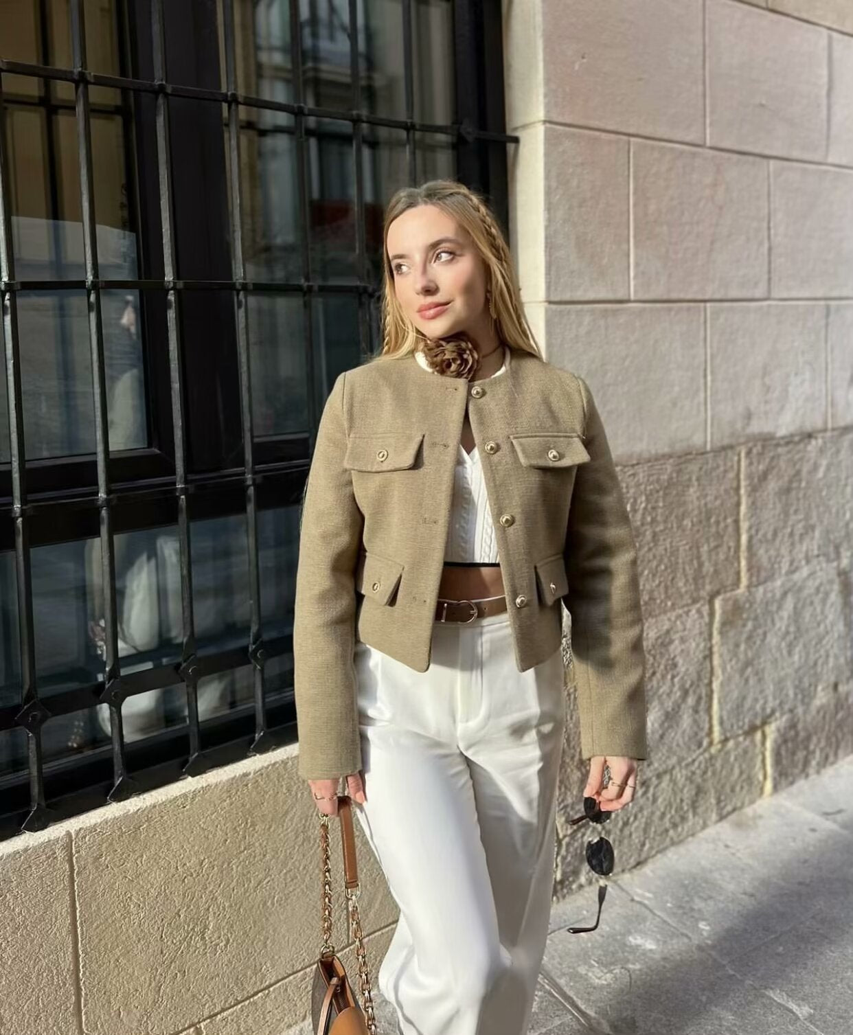 Megan | Veste courte vintage
