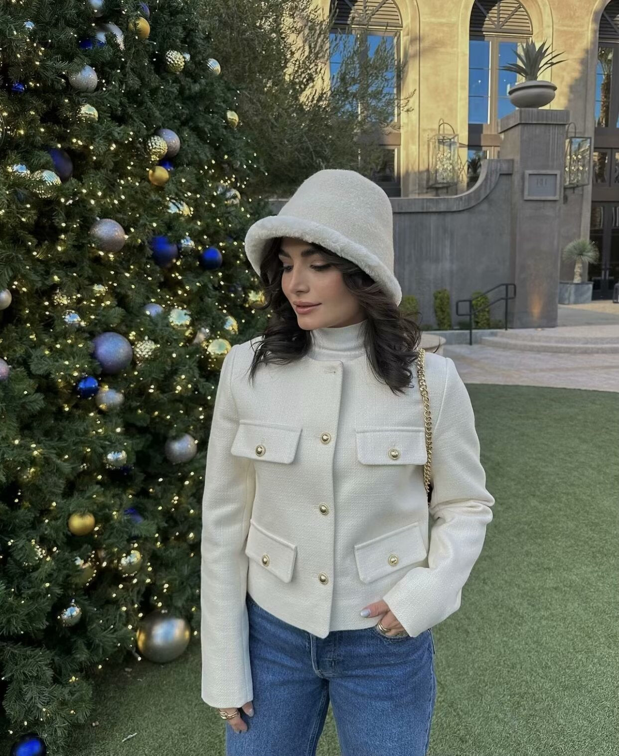 Megan | Veste courte vintage