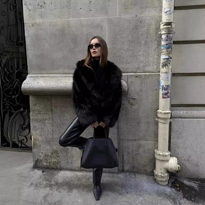 Faith | Manteau en fausse fourrure