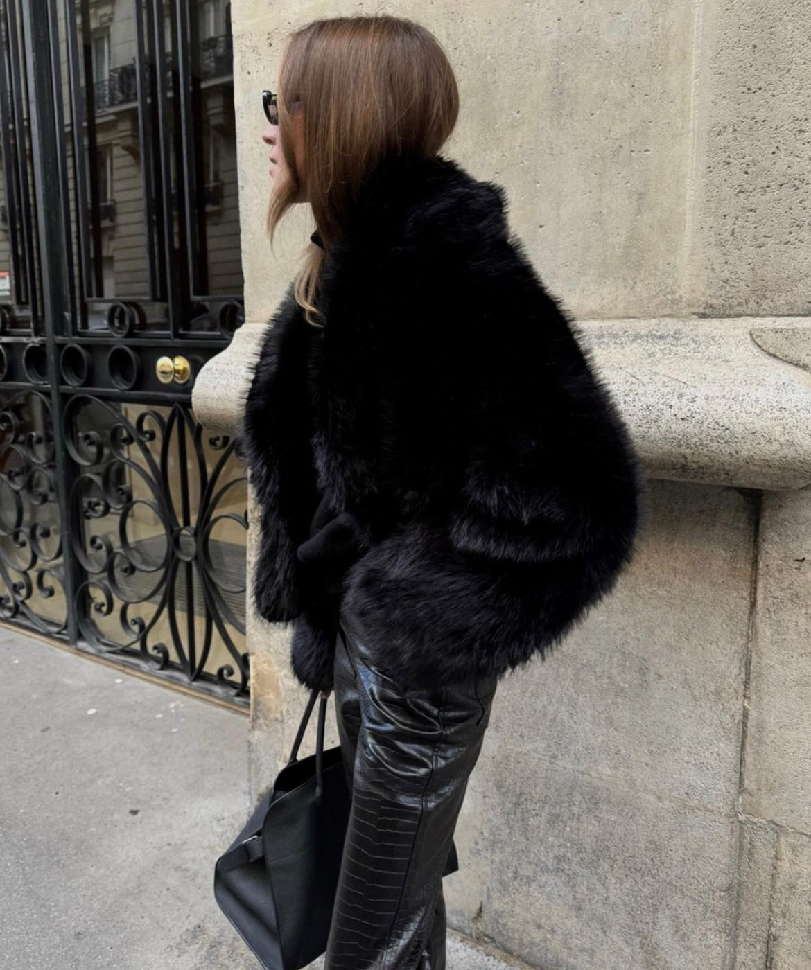Faith | Manteau en fausse fourrure