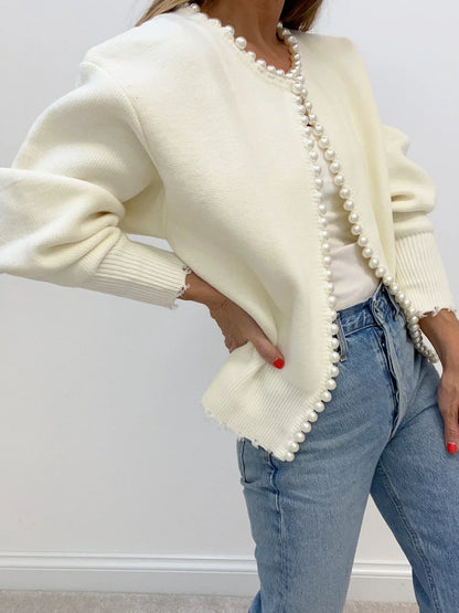 Nancy | Cardigan Pearl