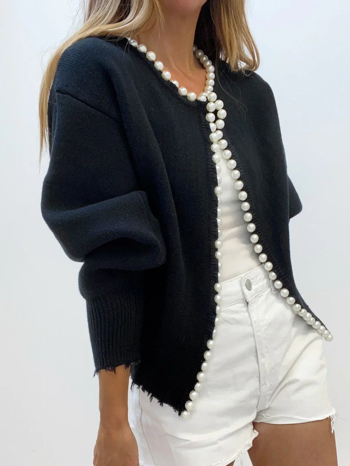 Nancy | Cardigan Pearl