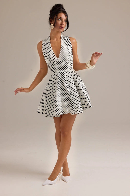 Elsa | Mini-robe à pois