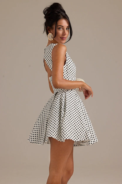 Elsa | Mini-robe à pois