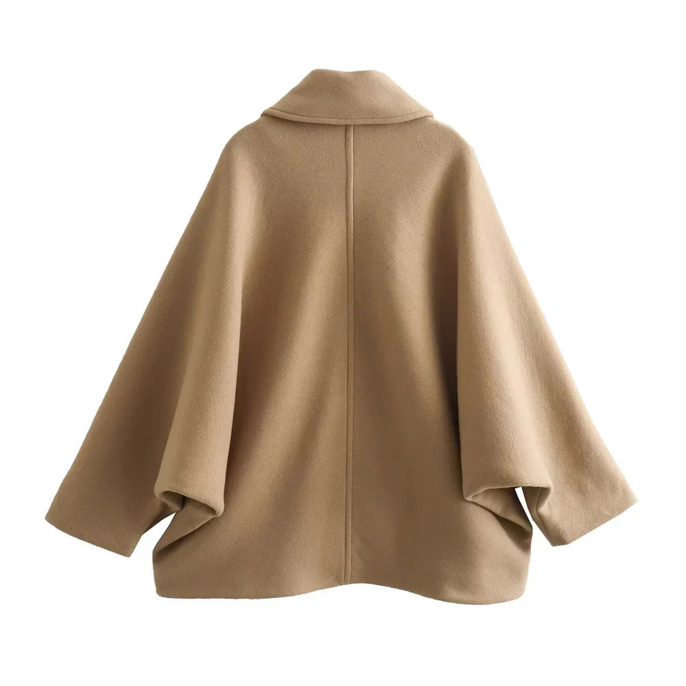 Lauryn | Manteau oversize à col montant