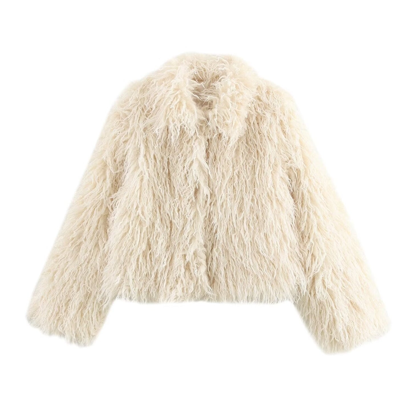 Dream | Long Sleeve Fur Coat