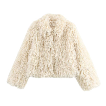Dream | Long Sleeve Fur Coat