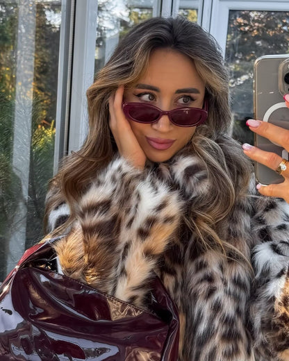 Zoe | Veste oversize en fausse fourrure