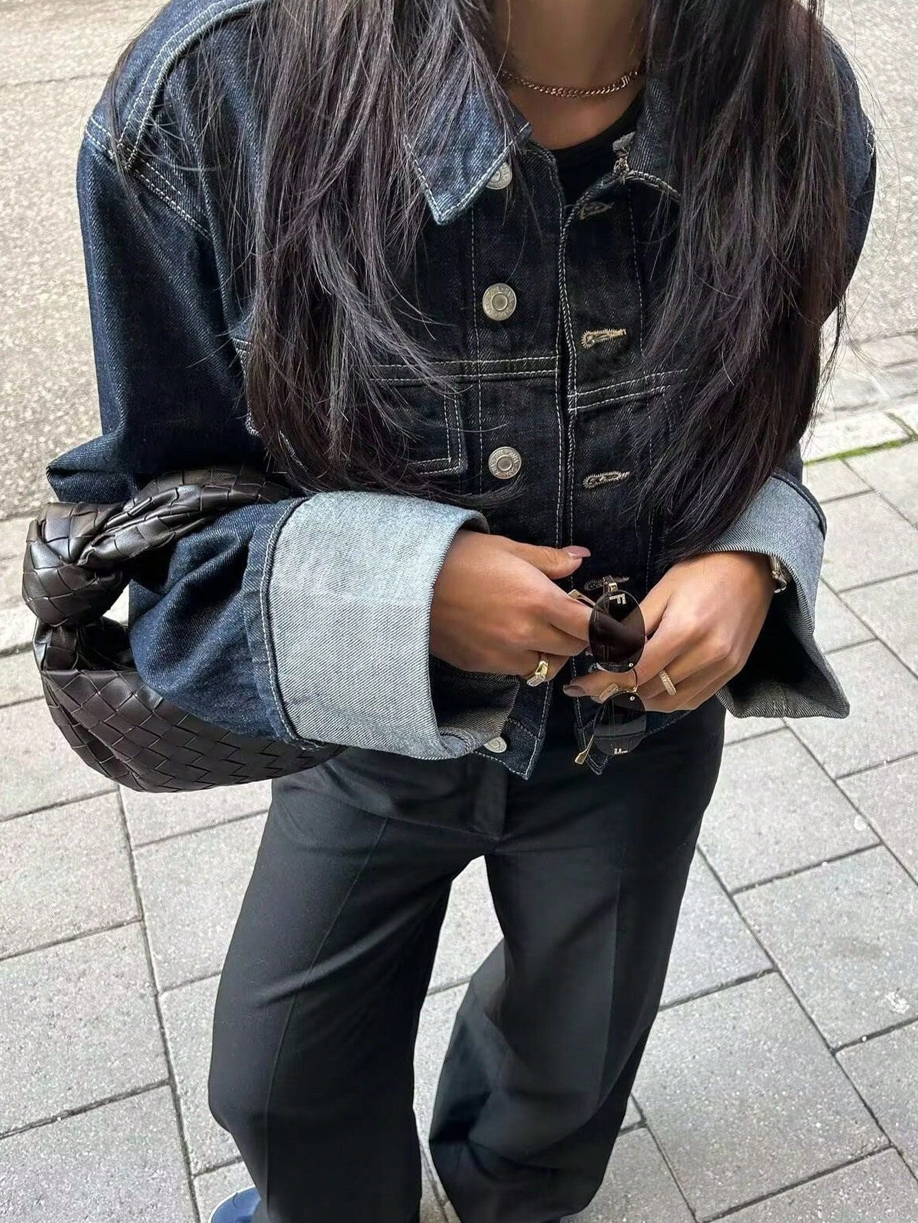 Meadow | Veste à manches longues roulées