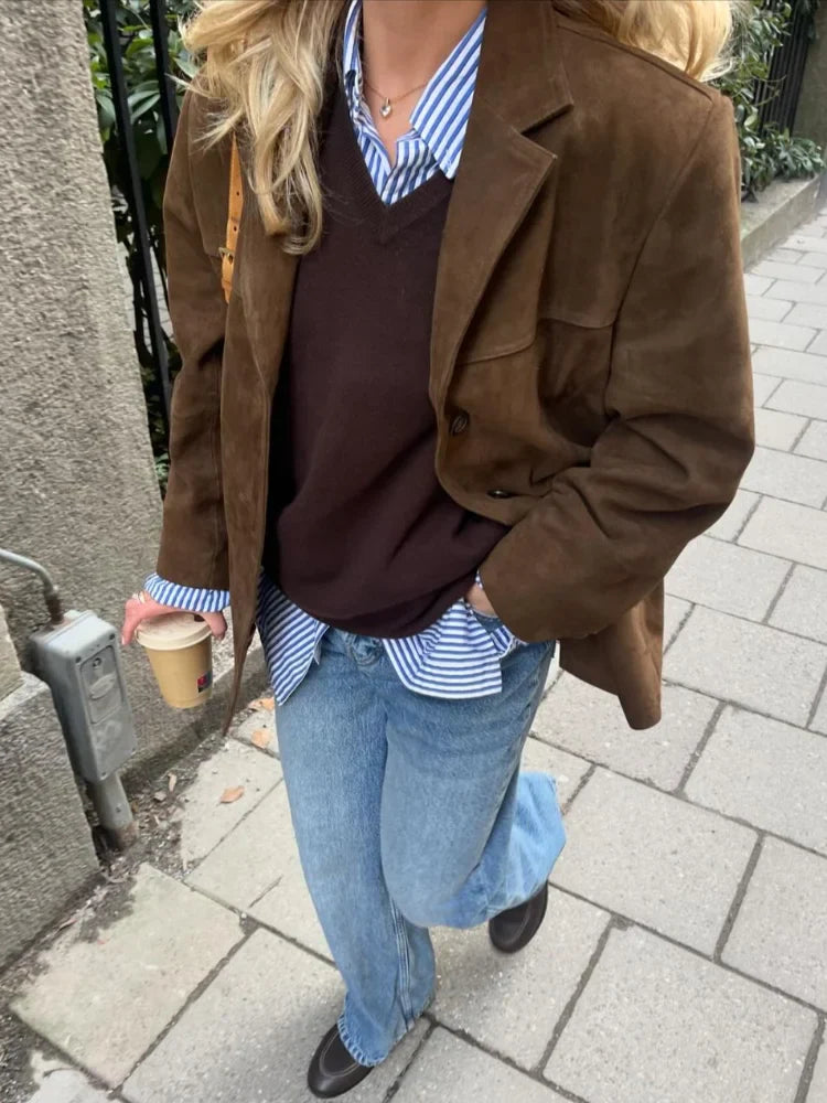 Orson | Veste en daim
