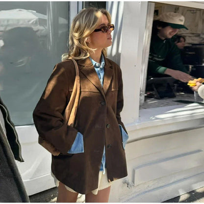 Orson | Veste en daim