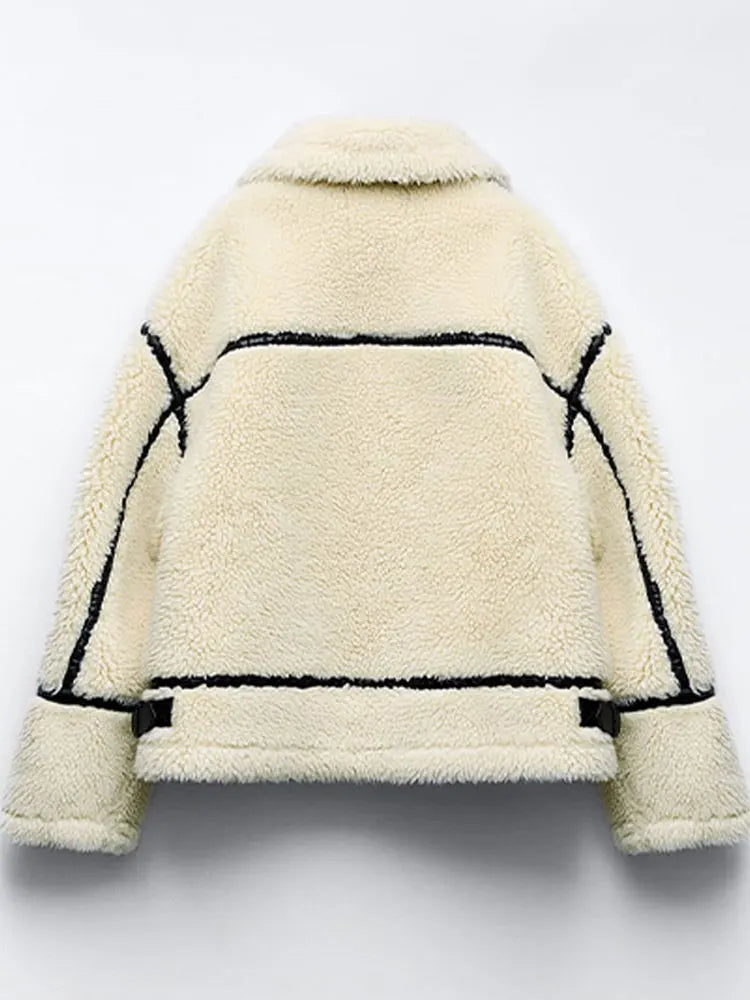 Zip | Veste en fausse fourrure