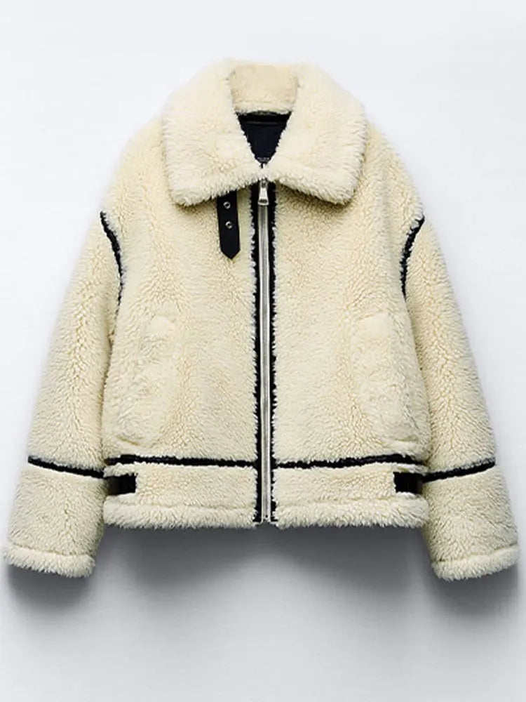 Zip | Veste en fausse fourrure