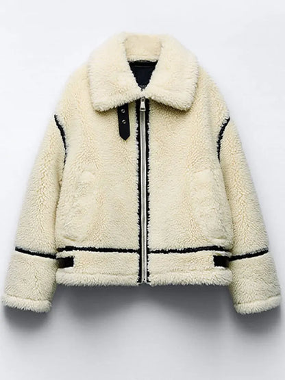 Zip | Veste en fausse fourrure