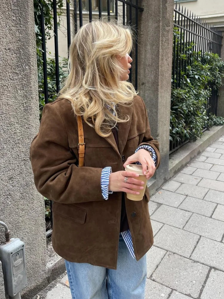 Orson | Veste en daim