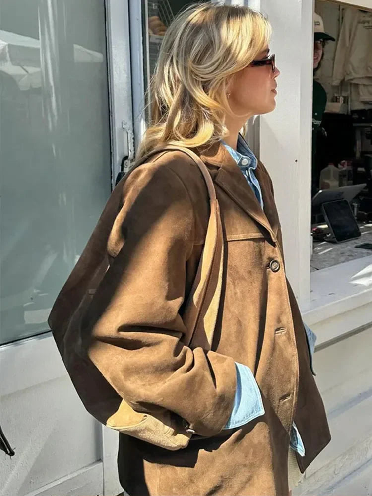 Orson | Veste en daim