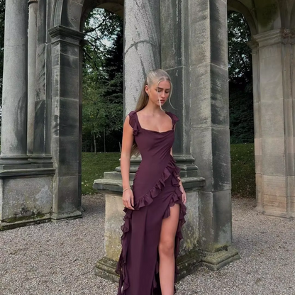 Twirly | Robe à volants torsadés