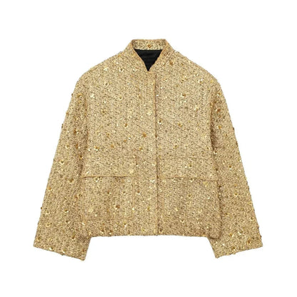 Victoria | Sequin Oversized Jacket