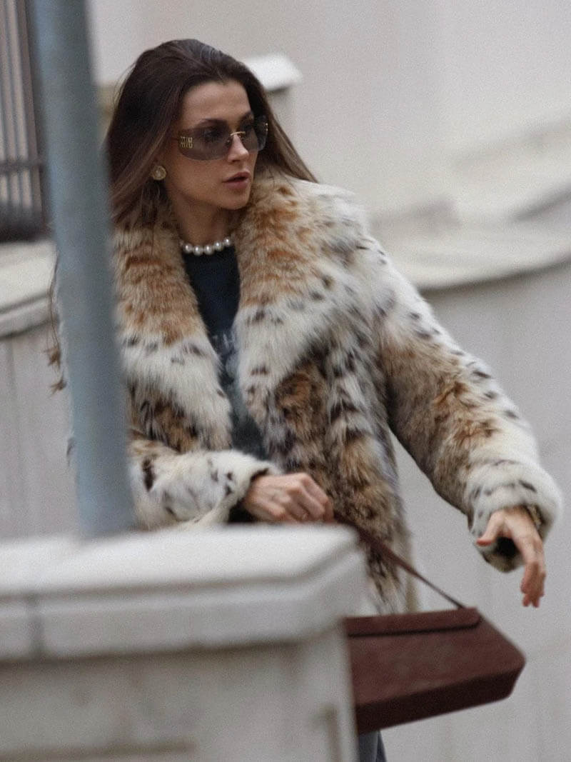 Zoe | Veste oversize en fausse fourrure