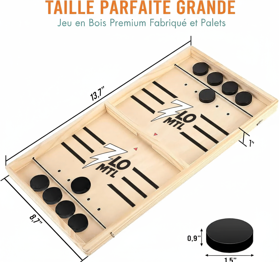 Jeu de palet rapide