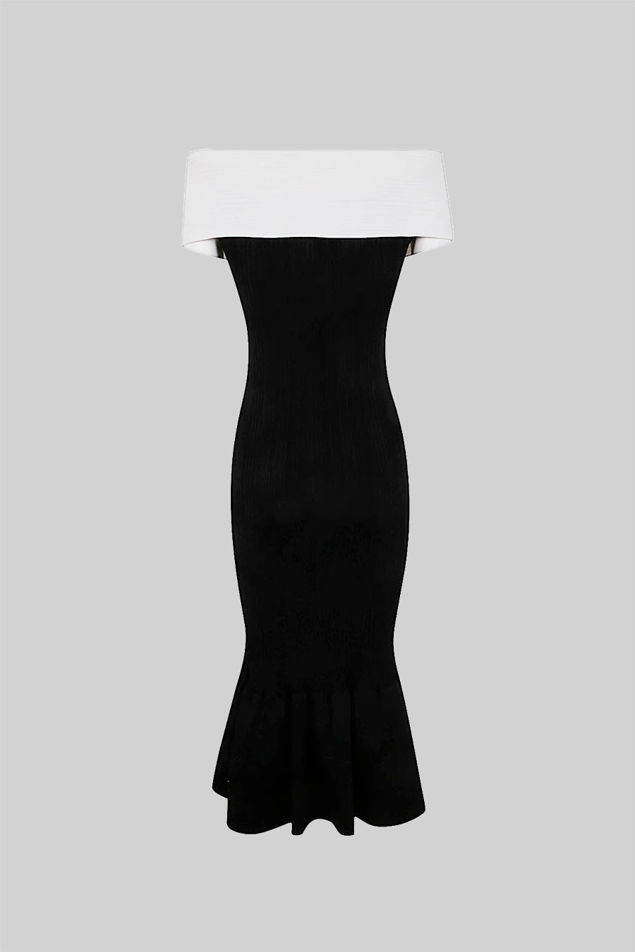 Syera | Robe midi sophistiquée à nœud sirène
